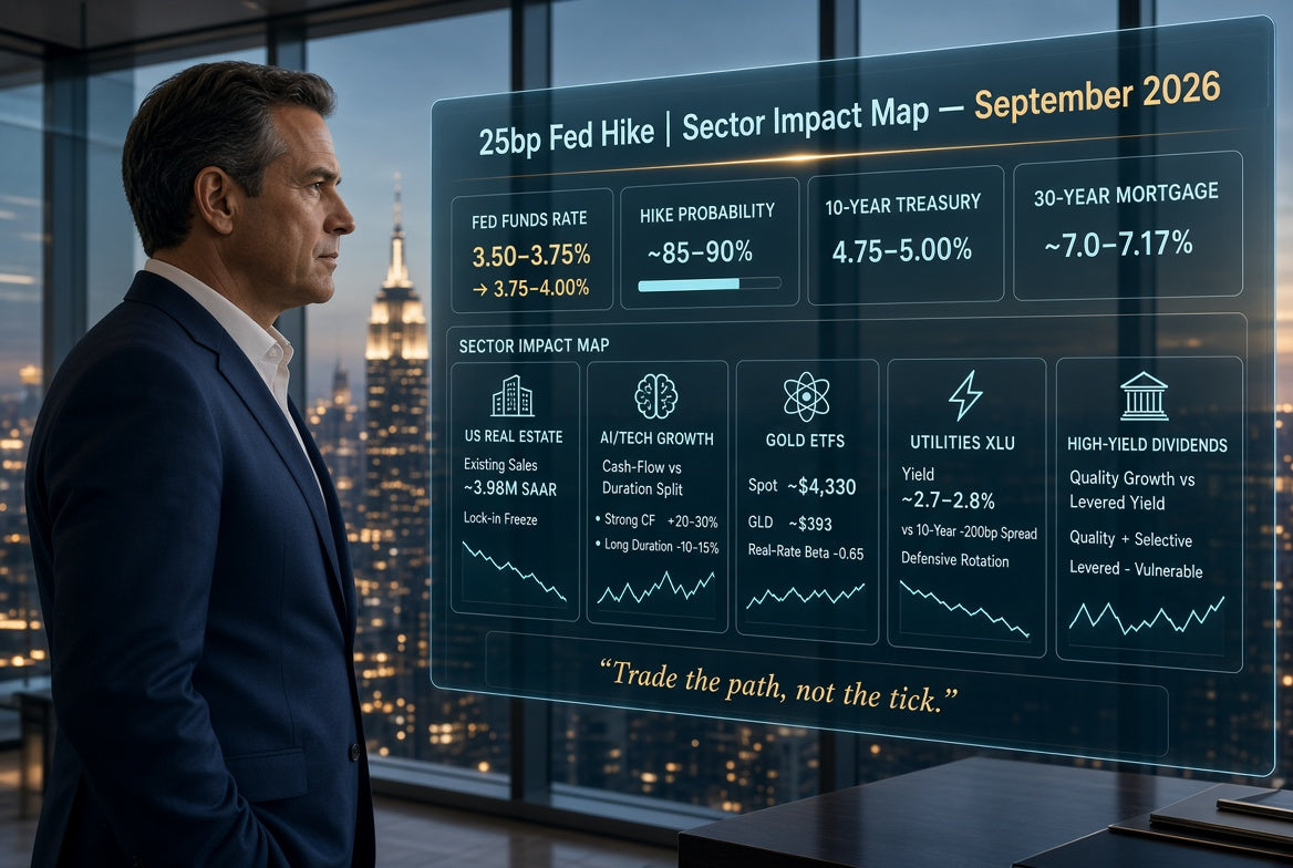 The Fed’s Quiet Shock: How a “Small” Hike Resets 2026 Portfolio Math