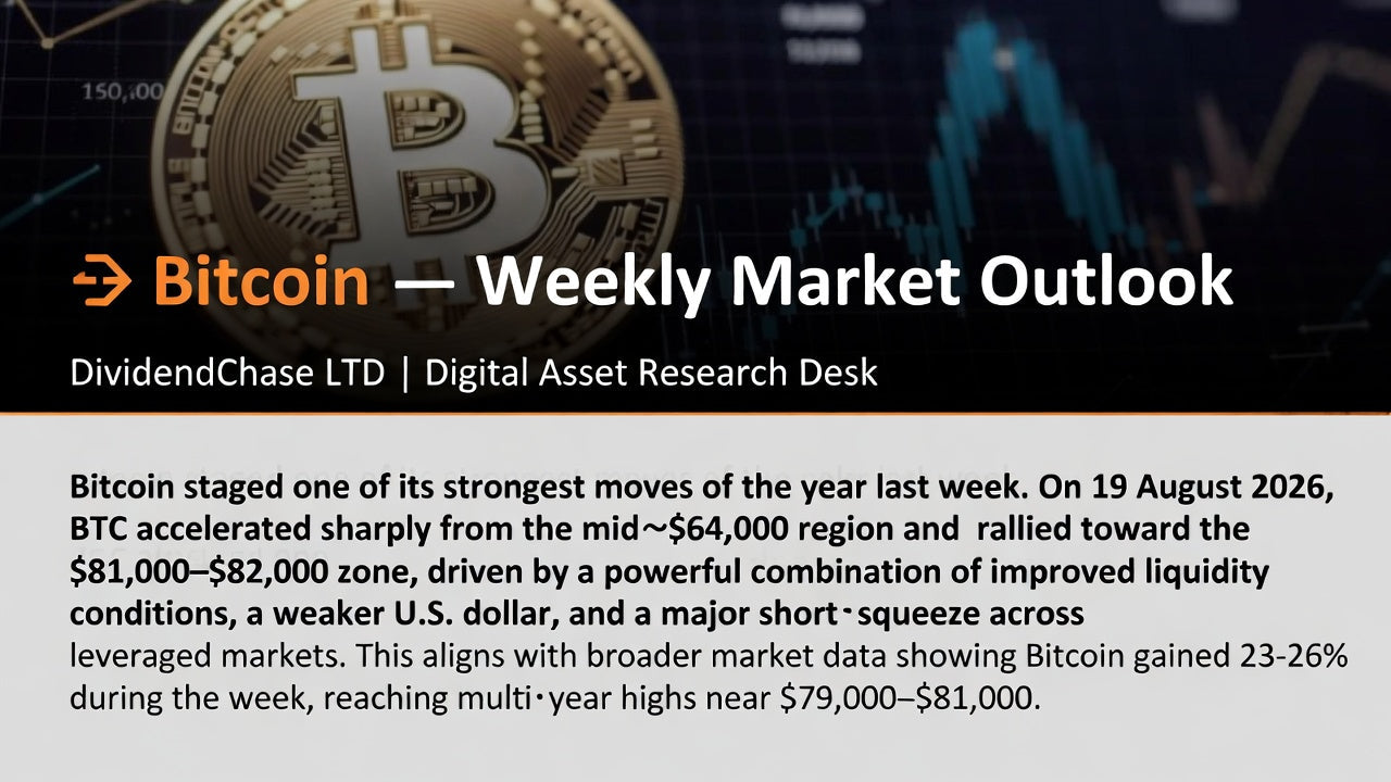 Bitcoin — Weekly Market Outlook