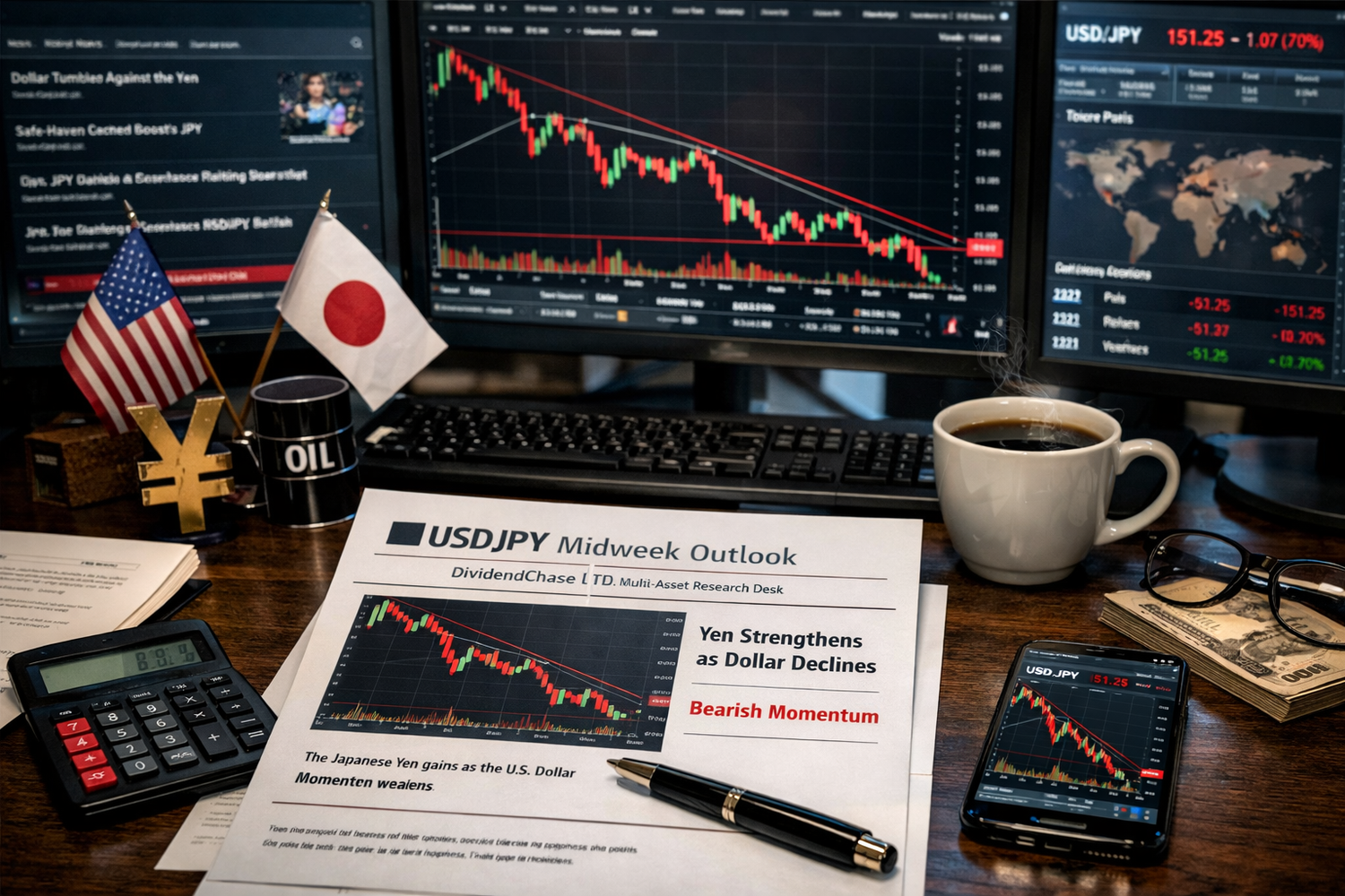 💱 USDJPY — Midweek Outlook