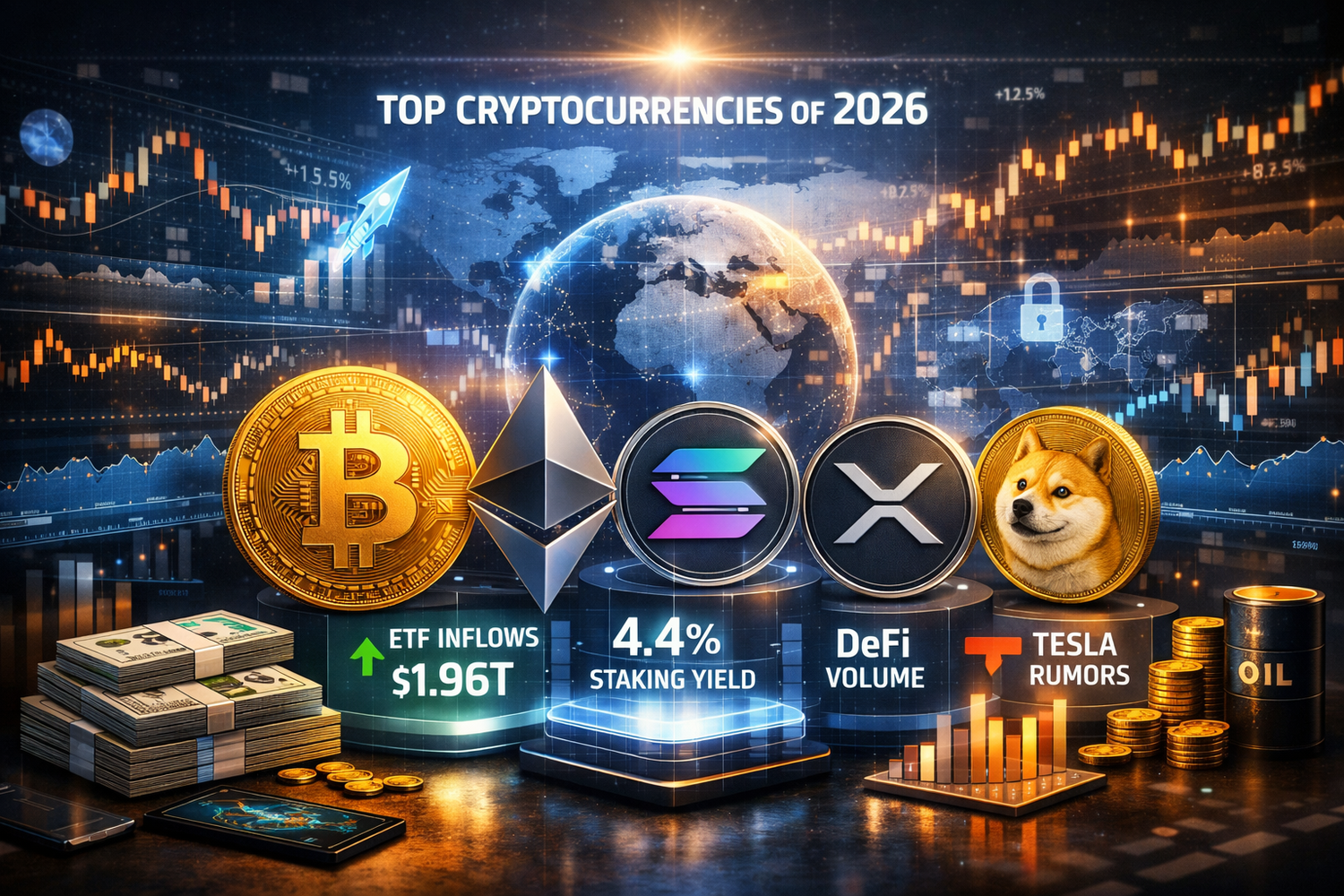 The Top 5 Most Traded Digital Assets Last Week