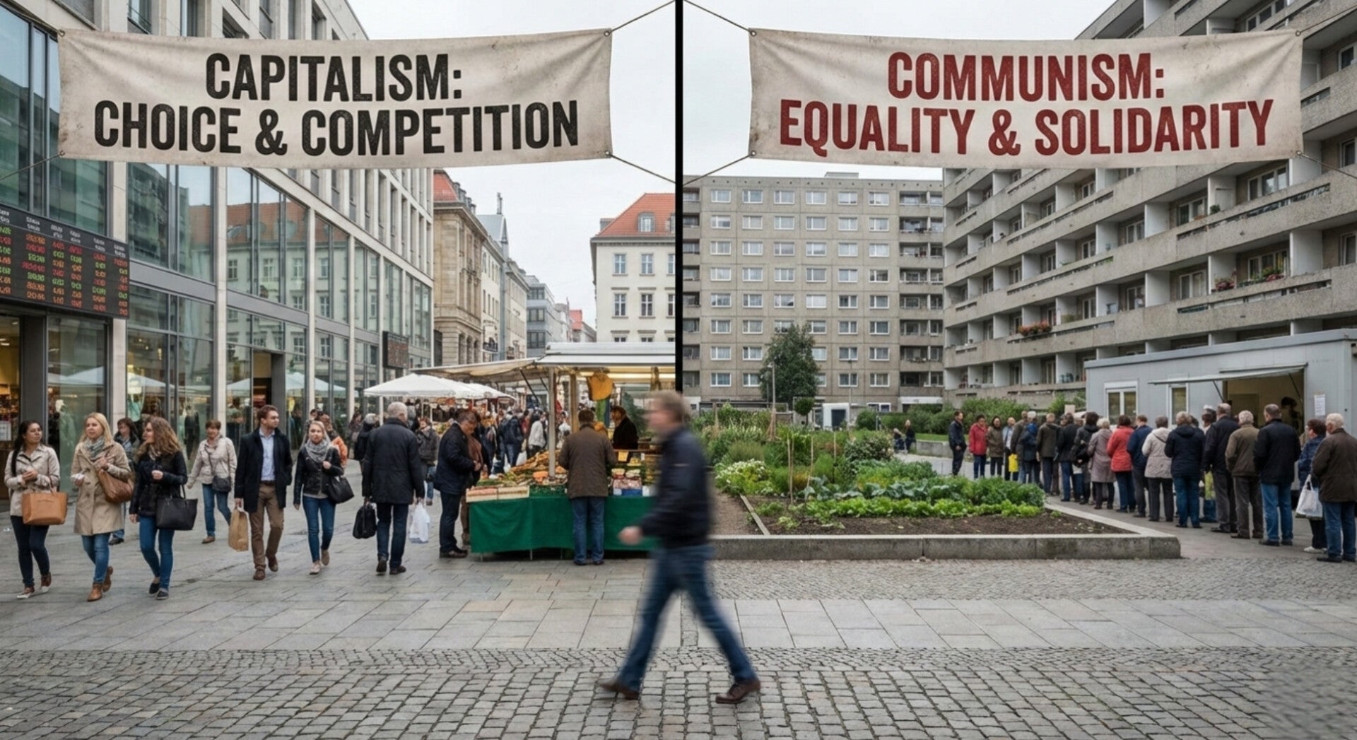 Capitalism v/s Cummunism: Economic insight