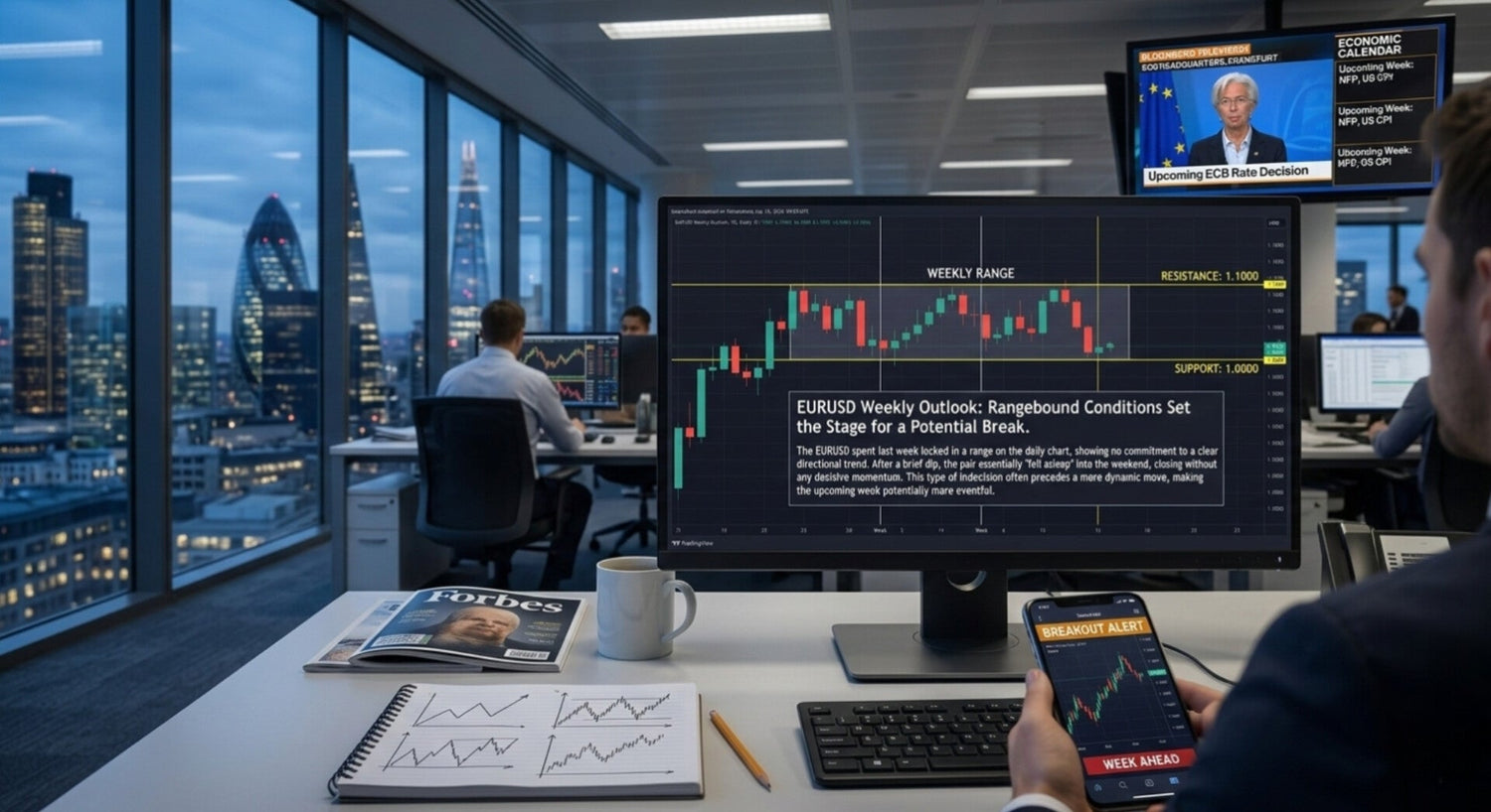 EURUSD Midweek Outlook: Bearish Start, Correction in Play
