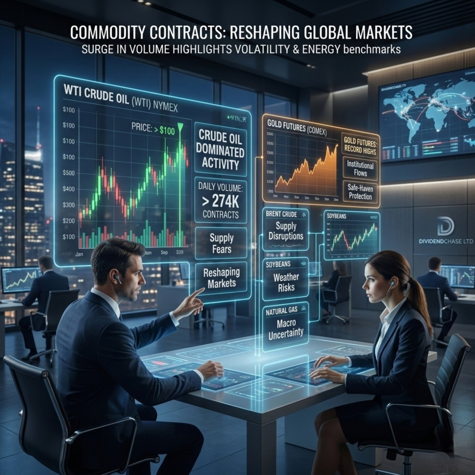 Top 5 Most Traded Commodities Last Week