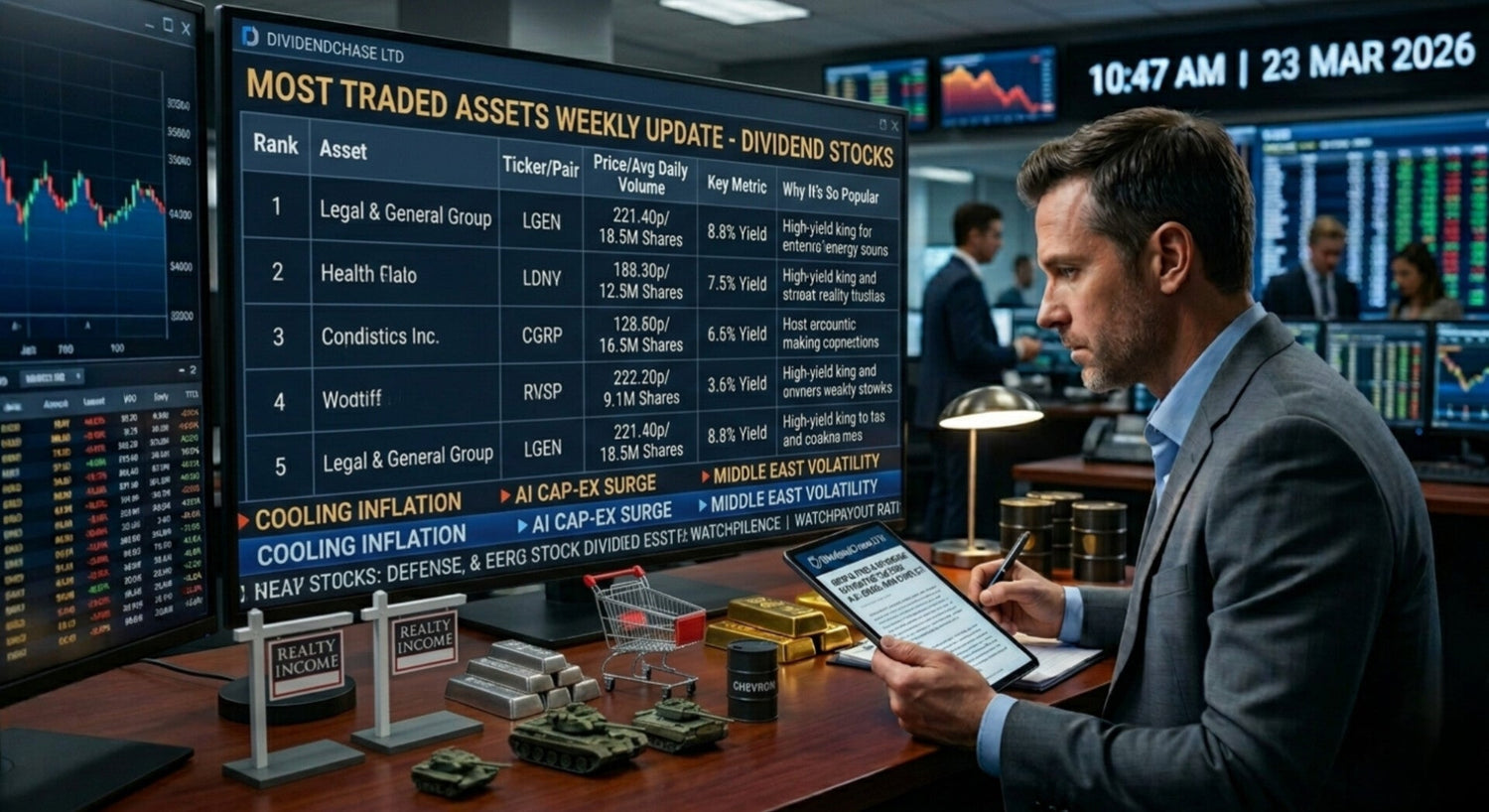 Global Market Pulse: 5 of The Week’s Most Traded Dividend Stocks