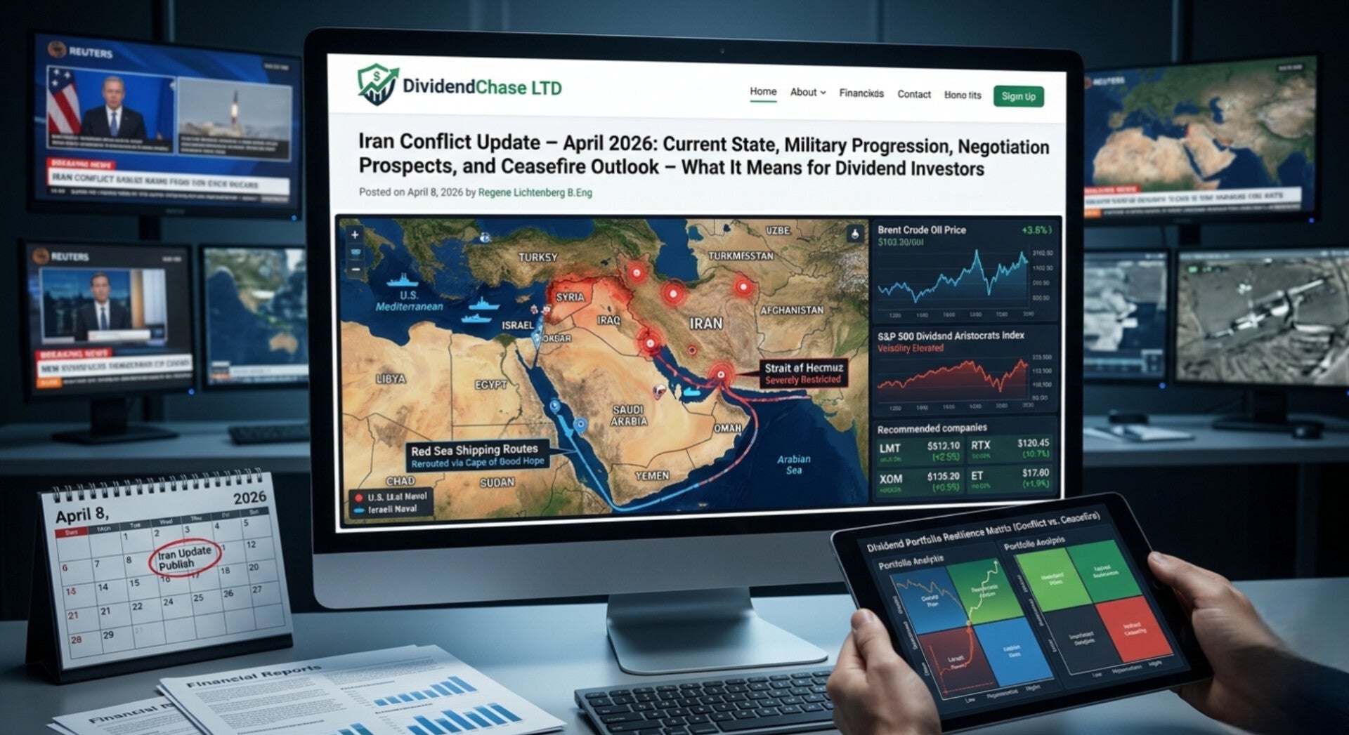 Iran Conflict Update – April 2026: Current State, Military Progression, Negotiation Prospects, and Ceasefire Outlook – What It Means for Dividend Investors