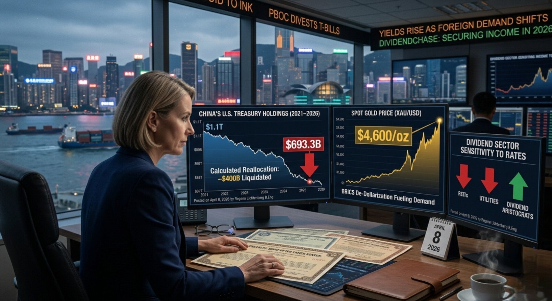 China’s Treasury Sell-Off: A Calculated Reallocation and What It Means for Dividend Portfolios