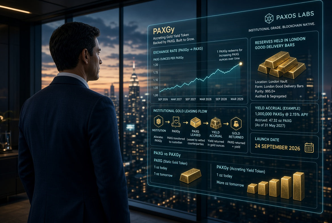 How Paxos Brings Institutional Gold Leasing On‑Chain
