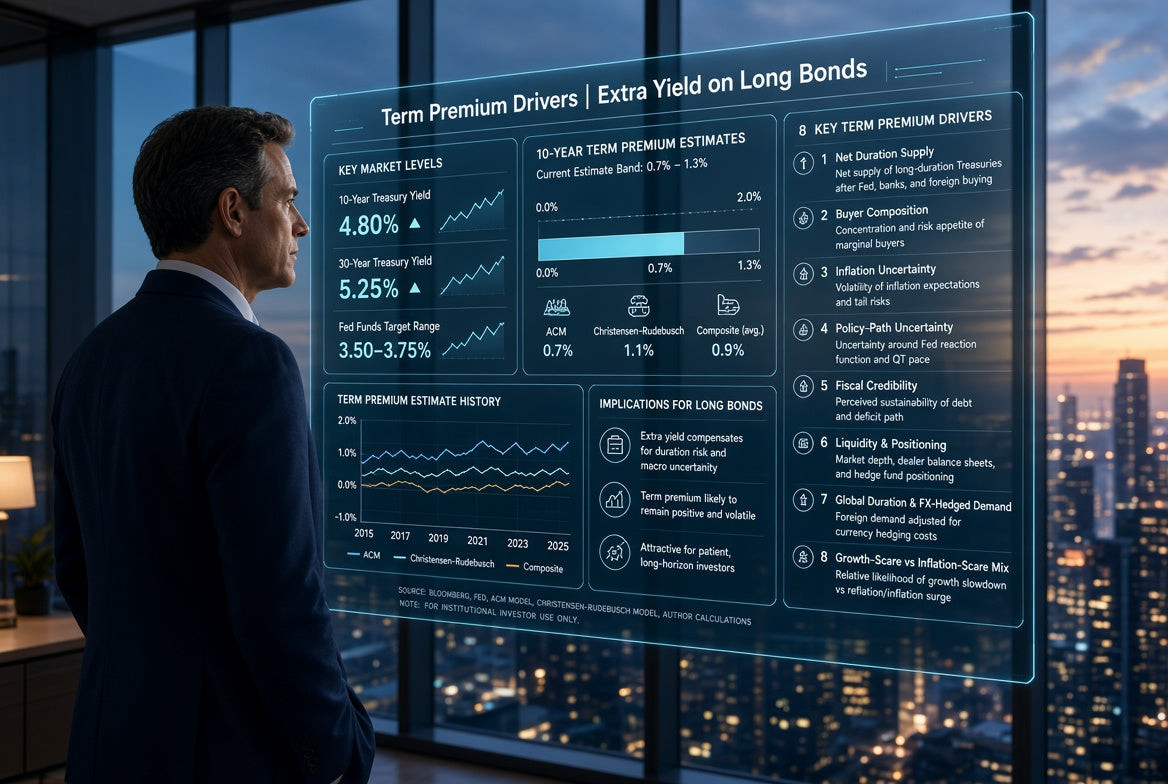 The Real Reason Long Bonds Yield 5%: Term Premium Is Back