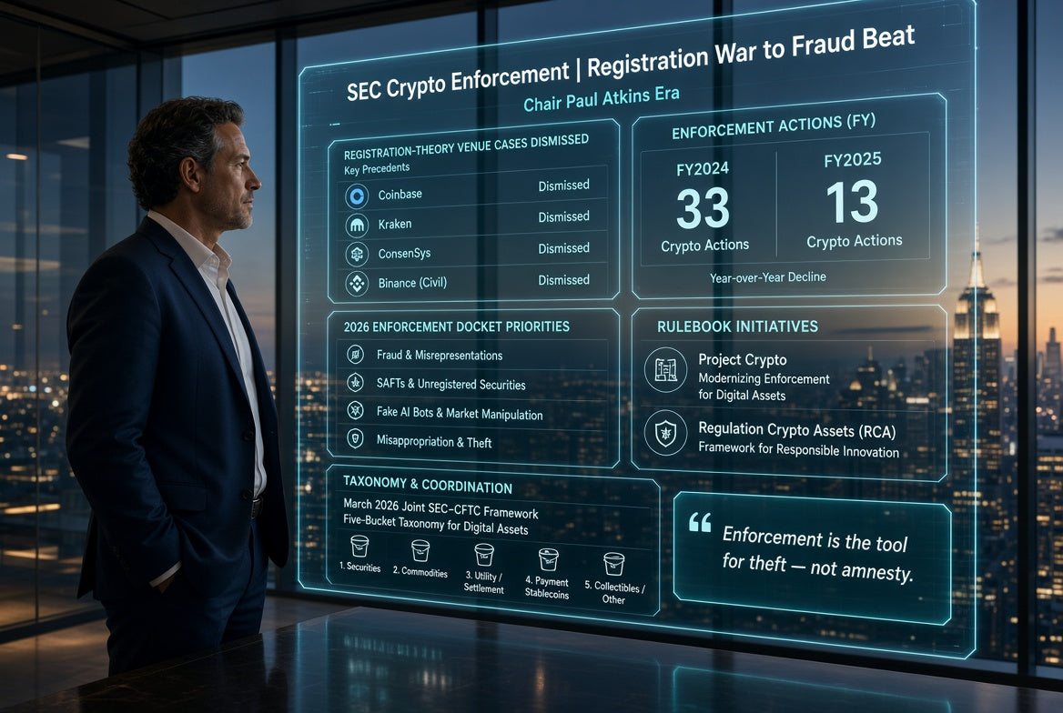 Why Crypto Penalties Collapsed 90% — and What Replaced Them